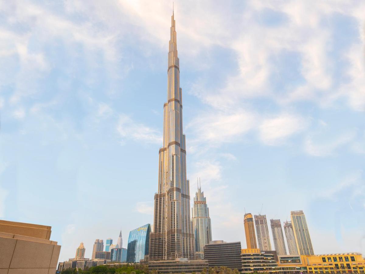 First Class 2Br With Full Burj Khalifa And Fountain View Dubái Exterior foto