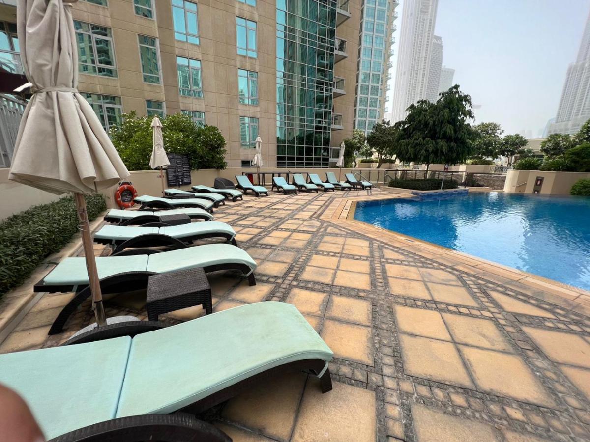 First Class 2Br With Full Burj Khalifa And Fountain View Dubái Exterior foto